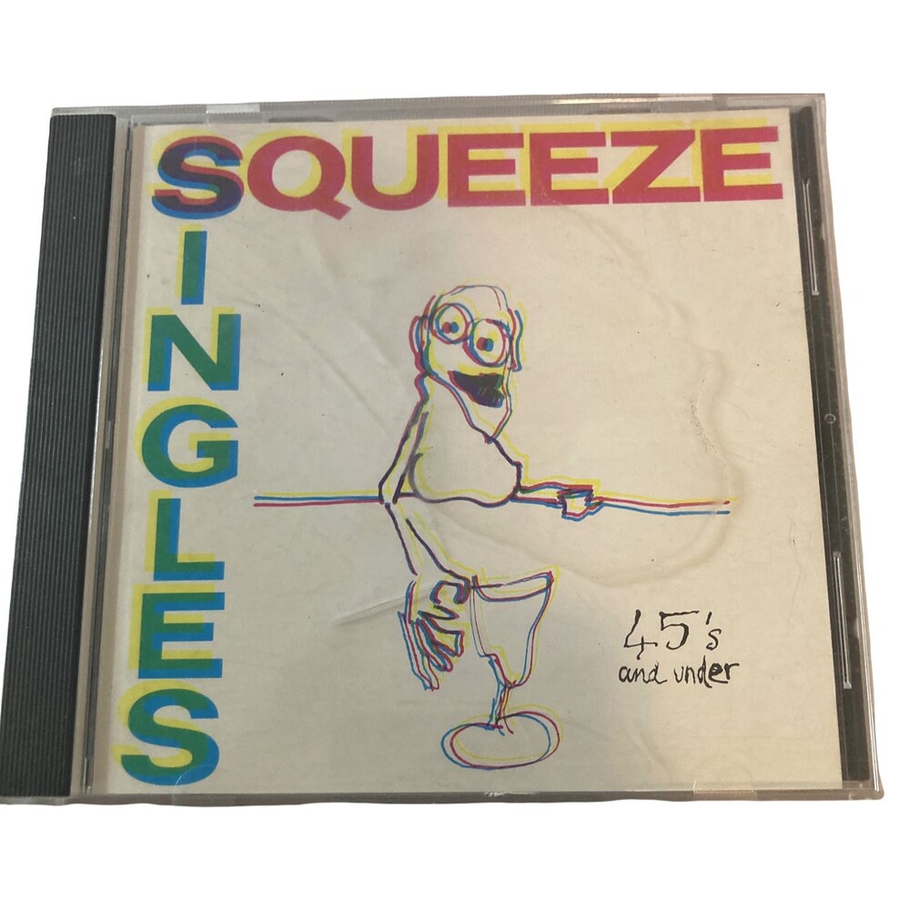 Squeeze "Singles 45's and under  CD   CD 3338  1982